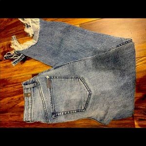 7 for all mankind cropped jeans